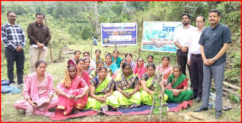 हरेला पर्व के तहत पौधरोपण कार्यक्रम का आयोजन