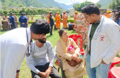आपदा राहत कार्य: हर्षिल व गंगोत्री क्षेत्र से यात्रियों का सफल रेस्क्यू ऑपरेशन