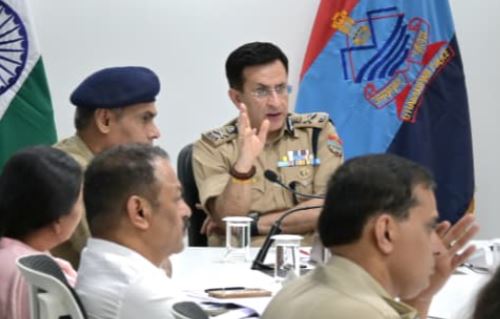 “ऑपरेशन प्रहार”- पुलिस महानिदेशक की हाईलेवल समीक्षा